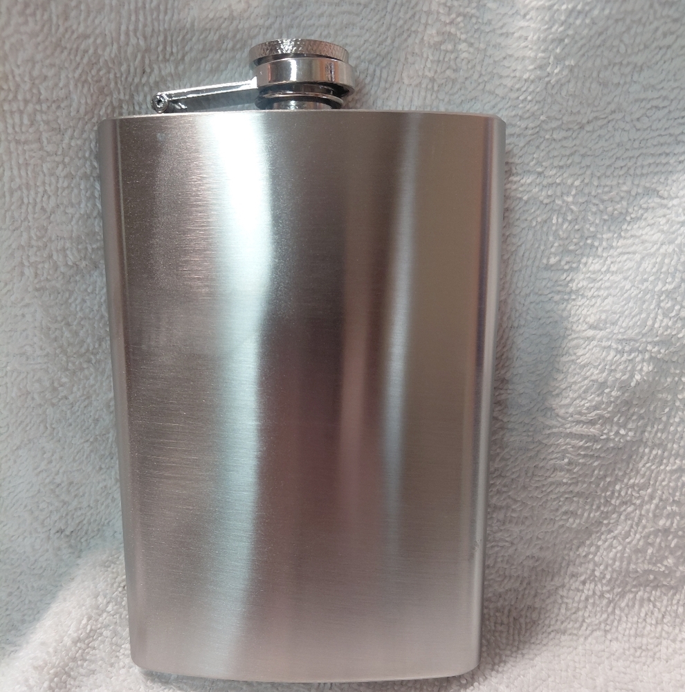 Top Shelf 8oz. Stainless Steel Flask
